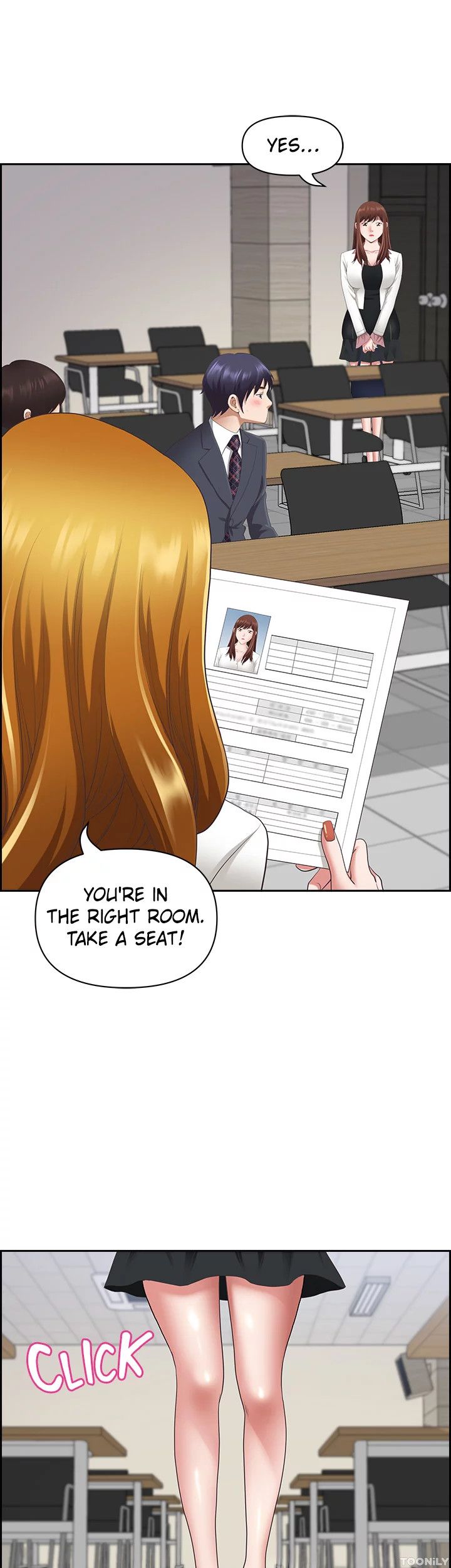 On an Airplane Manhwa - Chapter 3 Page 11