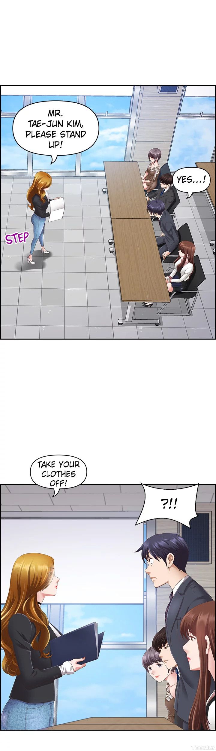 On an Airplane Manhwa - Chapter 3 Page 16