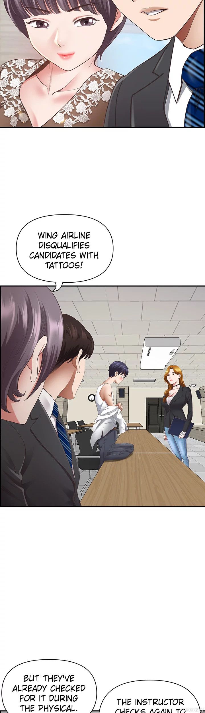 On an Airplane Manhwa - Chapter 3 Page 30