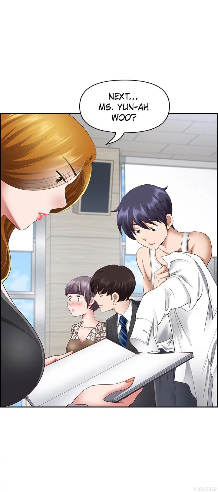 On an Airplane Manhwa - Chapter 3 Page 44