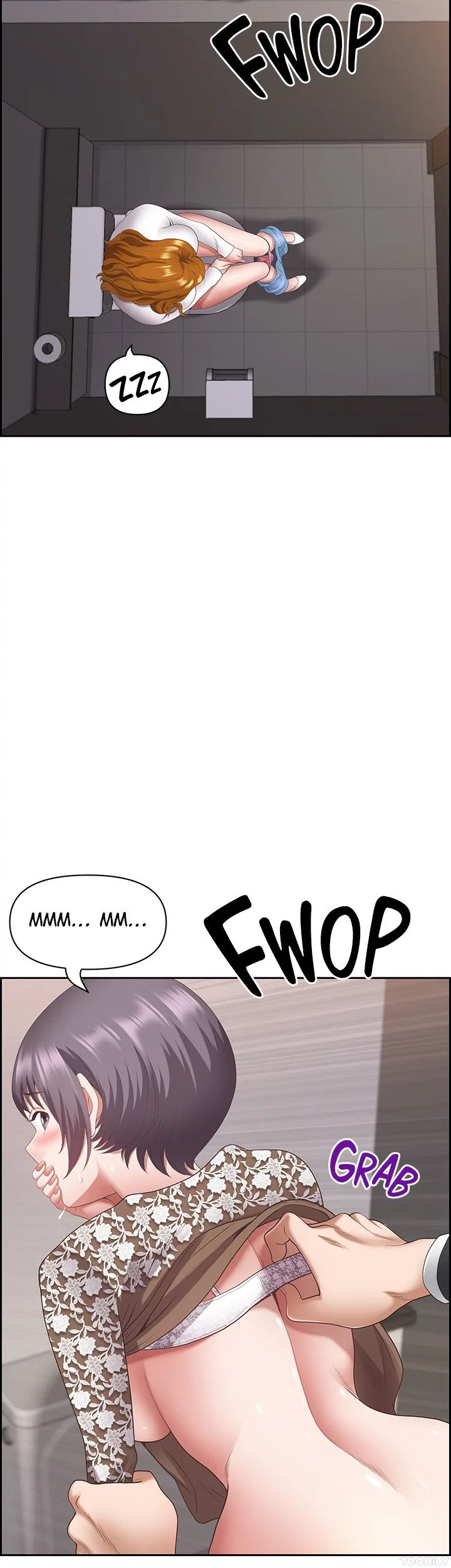 On an Airplane Manhwa - Chapter 8 Page 57