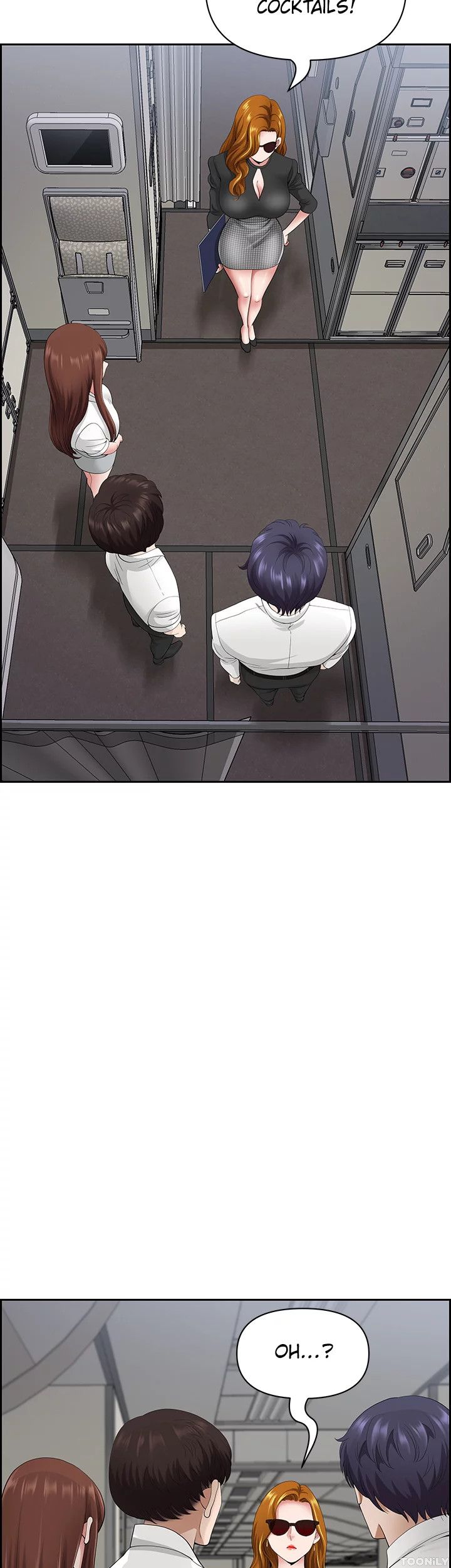 On an Airplane Manhwa - Chapter 16 Page 52