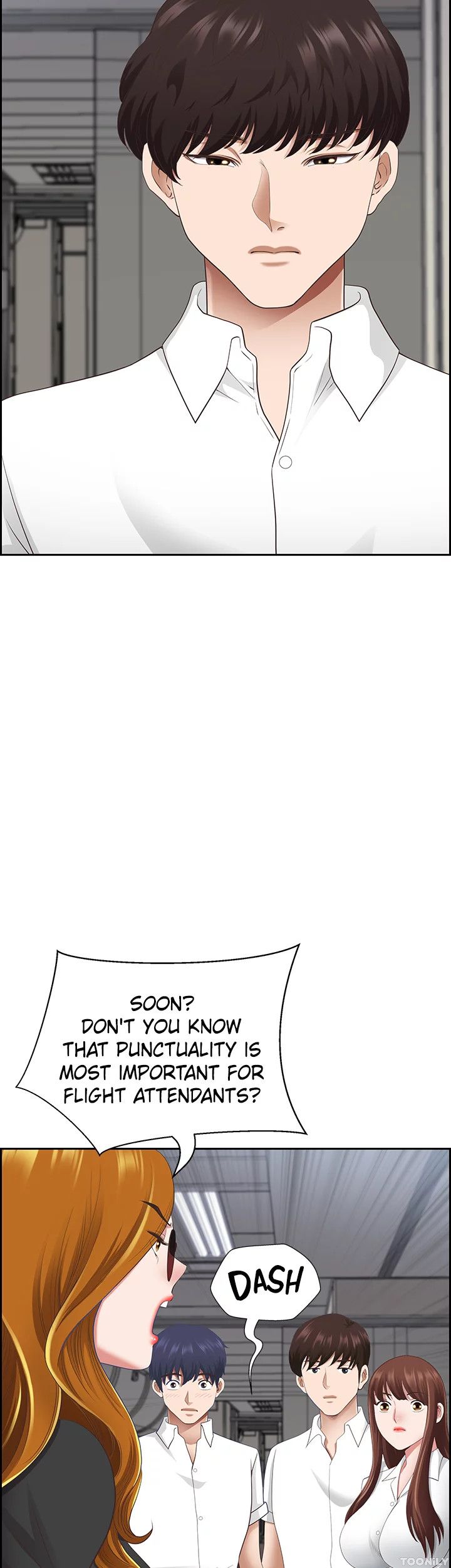 On an Airplane Manhwa - Chapter 16 Page 55