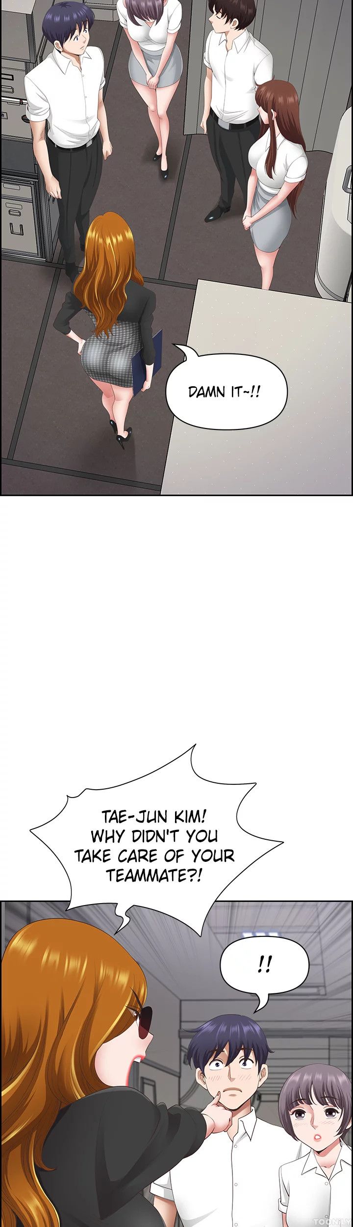 On an Airplane Manhwa - Chapter 16 Page 58