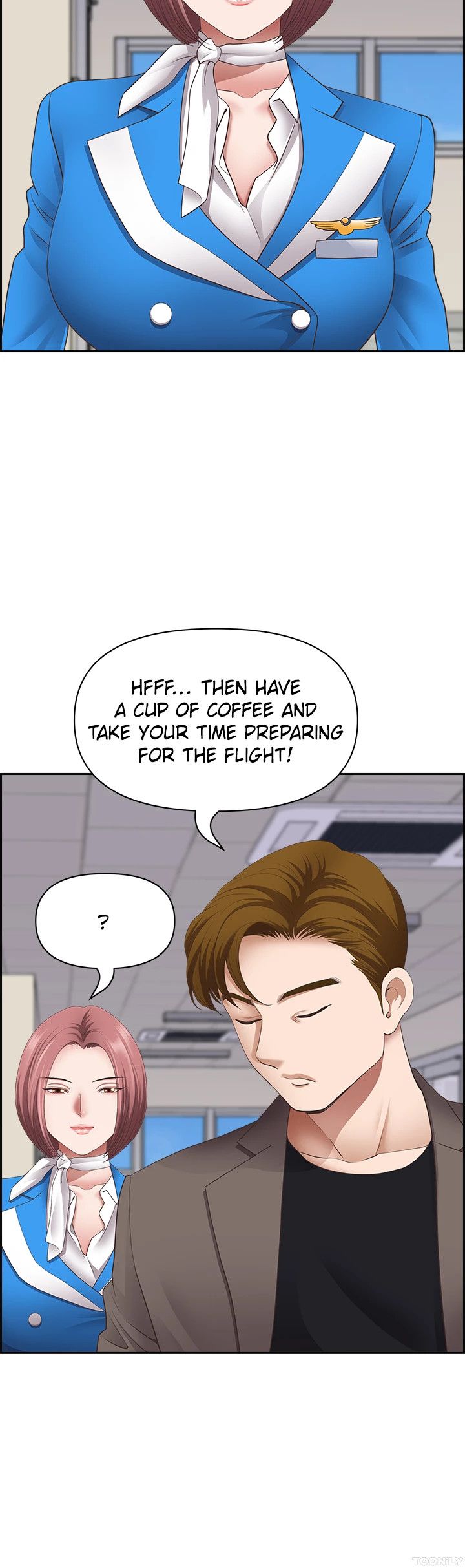 On an Airplane Manhwa - Chapter 40 Page 15