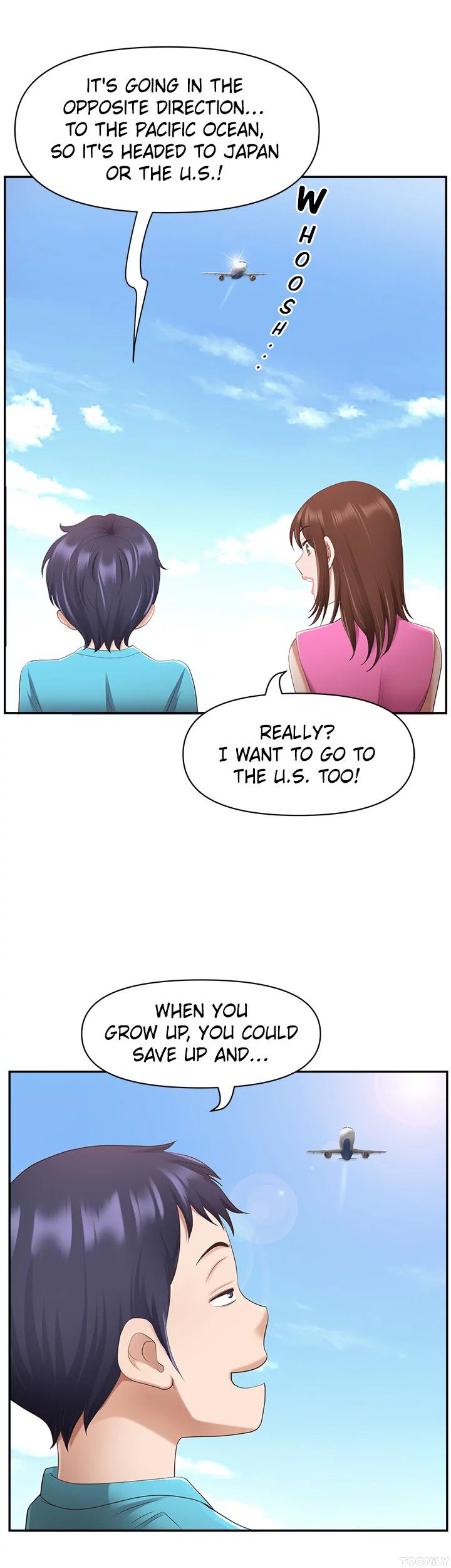 On an Airplane Manhwa - Chapter 1 Page 10