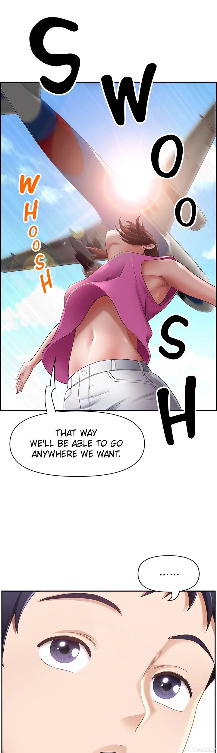 On an Airplane Manhwa - Chapter 1 Page 14