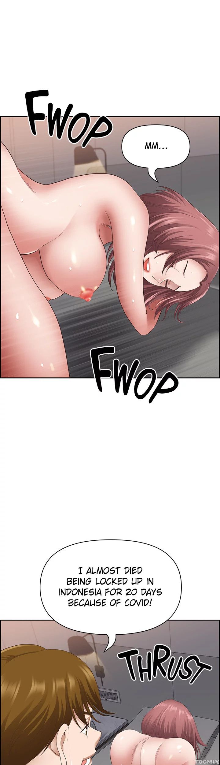 On an Airplane Manhwa - Chapter 17 Page 33