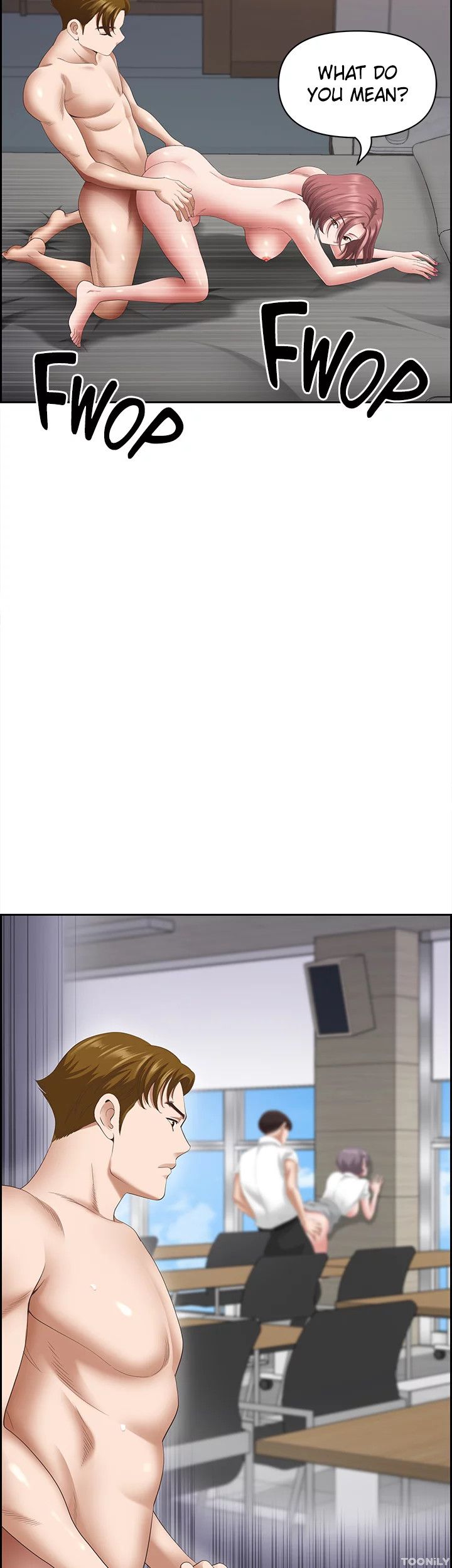 On an Airplane Manhwa - Chapter 17 Page 43