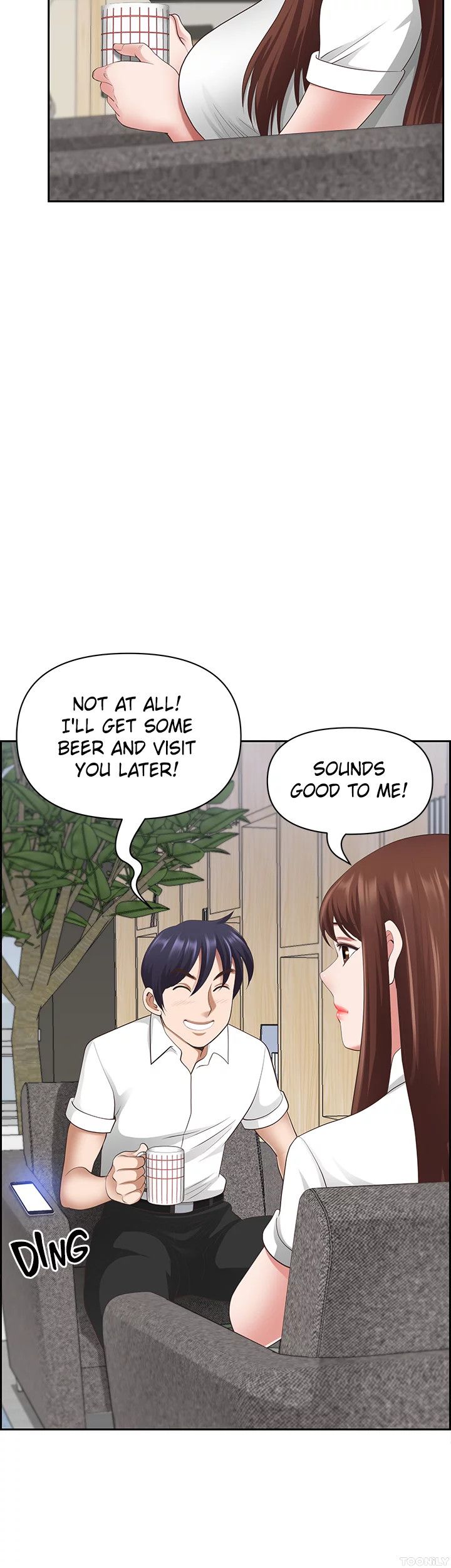 On an Airplane Manhwa - Chapter 17 Page 61