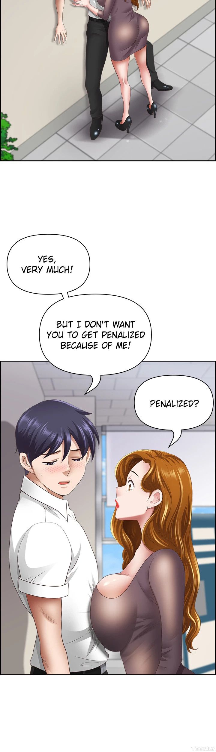 On an Airplane Manhwa - Chapter 35 Page 33