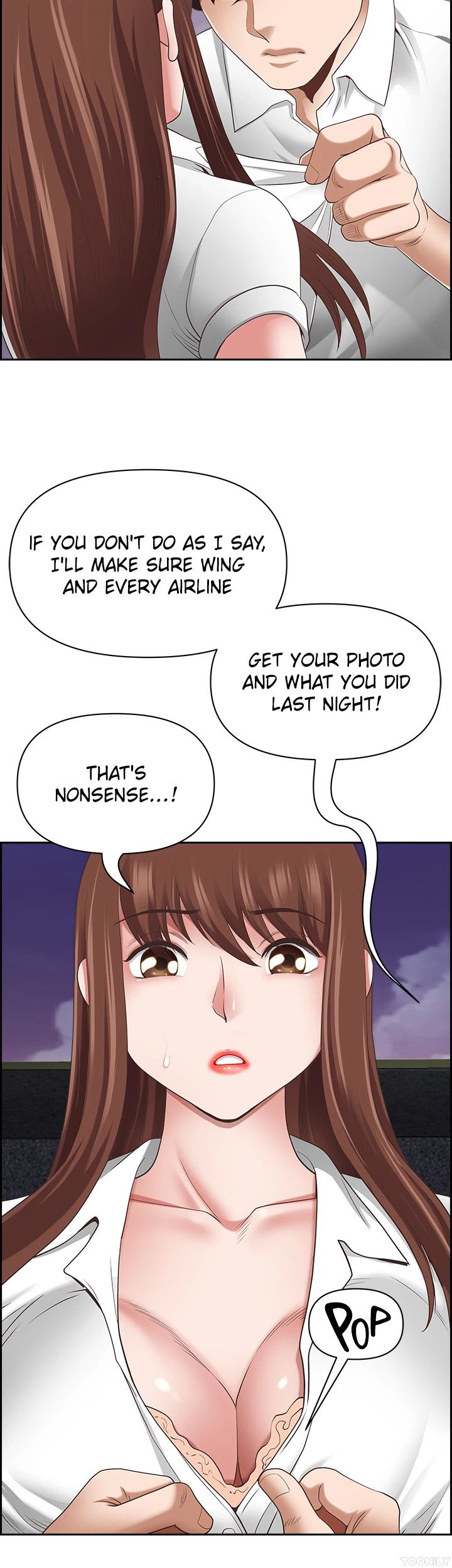 On an Airplane Manhwa - Chapter 38 Page 12