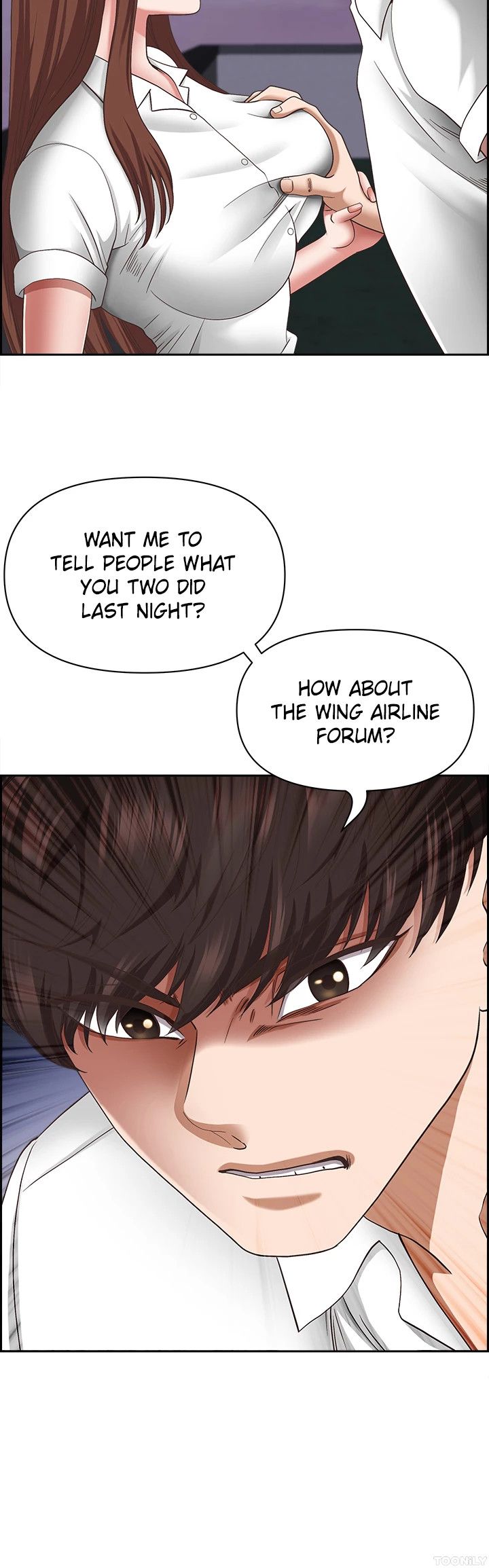 On an Airplane Manhwa - Chapter 38 Page 4
