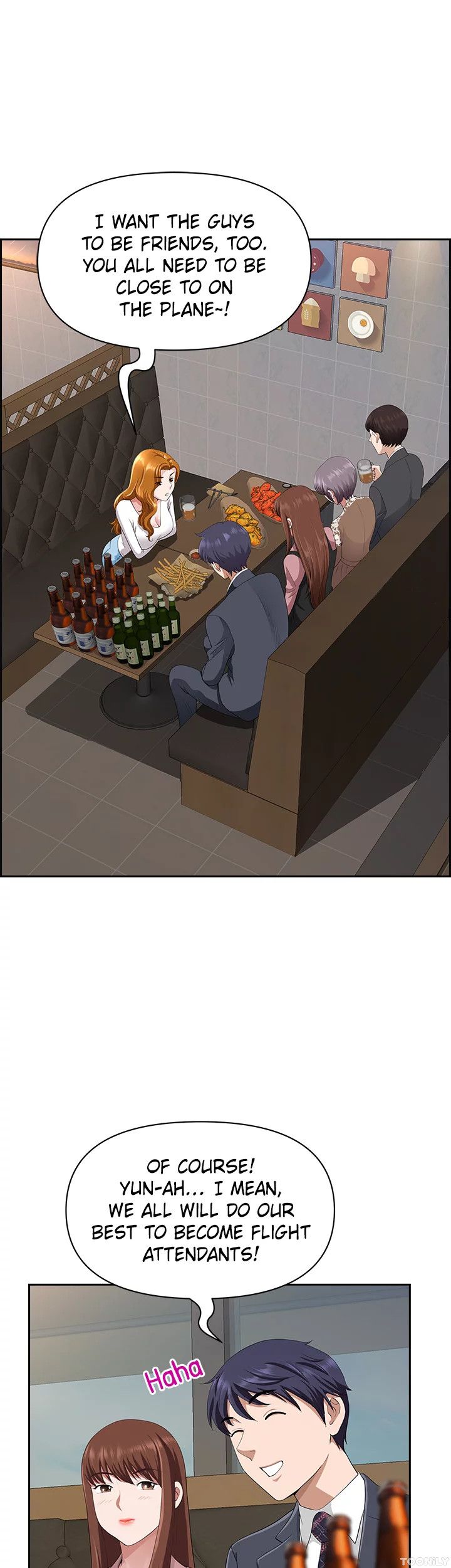 On an Airplane Manhwa - Chapter 6 Page 19