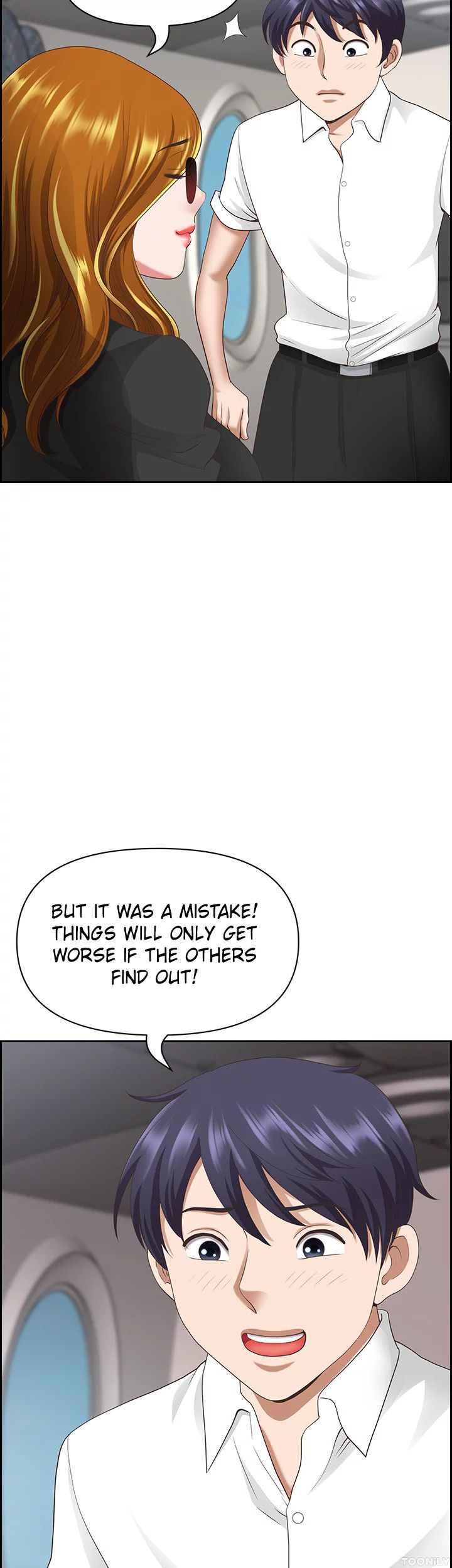 On an Airplane Manhwa - Chapter 14 Page 14