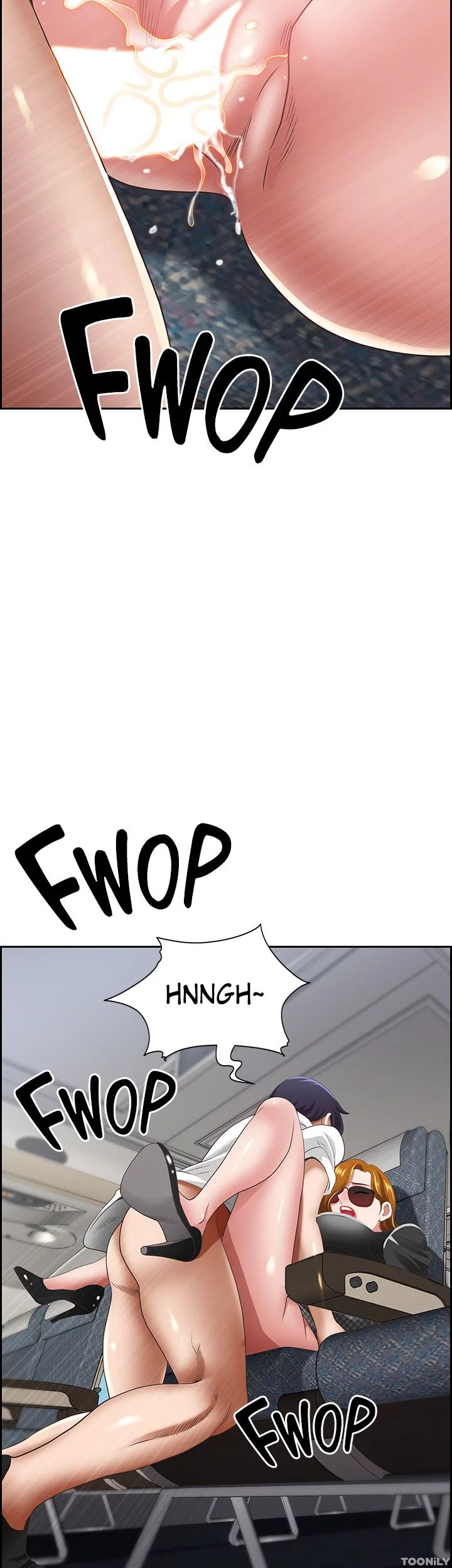 On an Airplane Manhwa - Chapter 14 Page 34