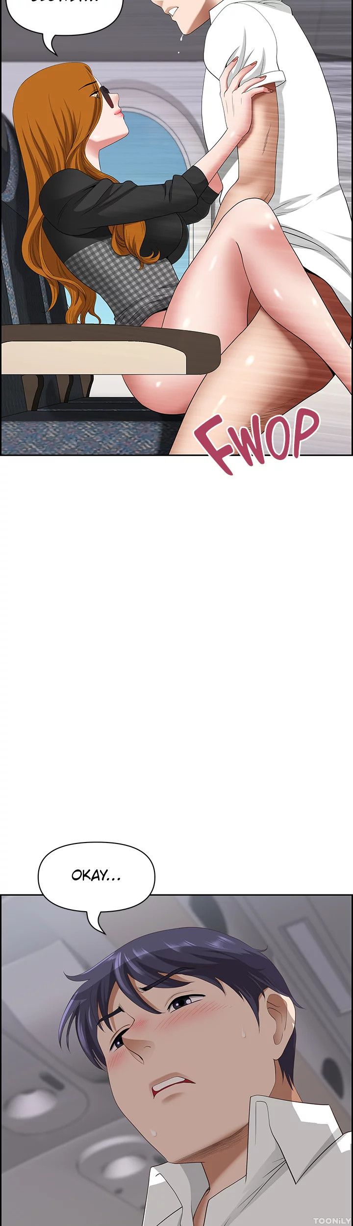 On an Airplane Manhwa - Chapter 14 Page 37