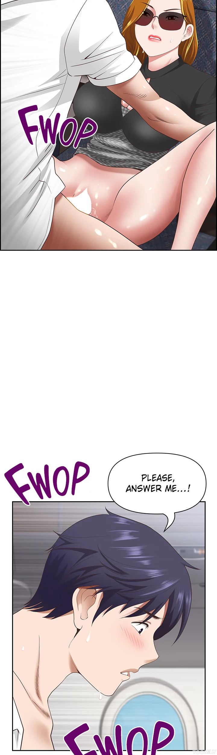 On an Airplane Manhwa - Chapter 14 Page 52