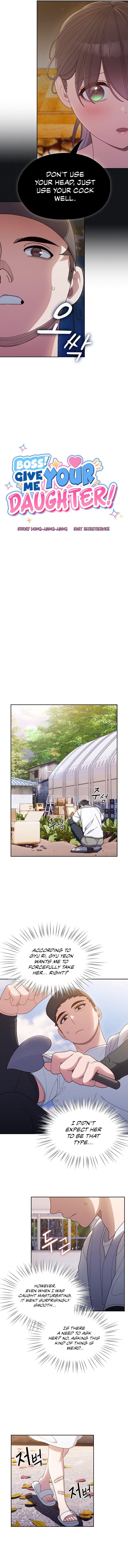 Boss! Give me your daughter! Manhwa - Chapter 8 Page 1