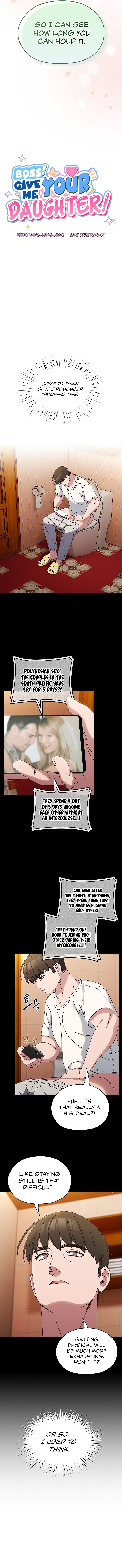 Boss! Give me your daughter! Manhwa - Chapter 33 Page 4