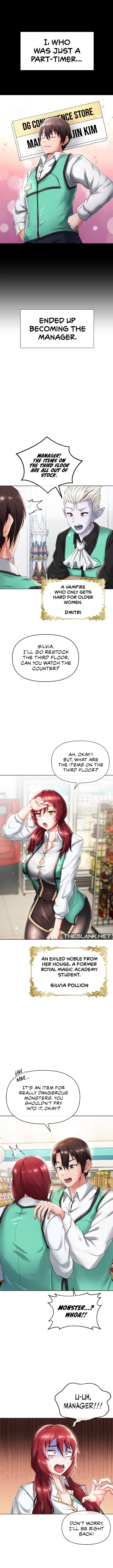 Convenience Store in Another World Manhwa - Chapter 1 Page 4