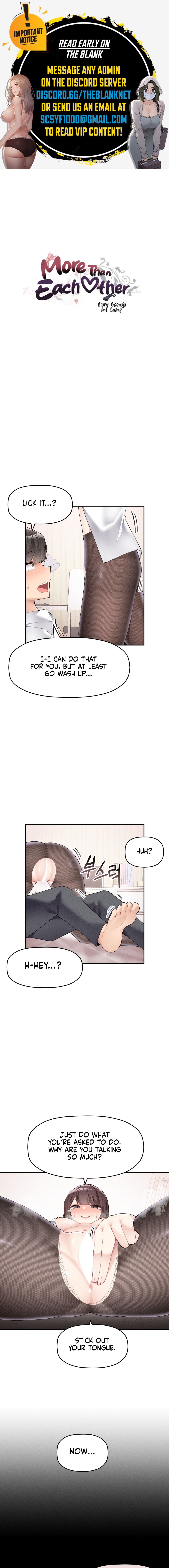 More of Each Other Manhwa - Chapter 21 Page 0