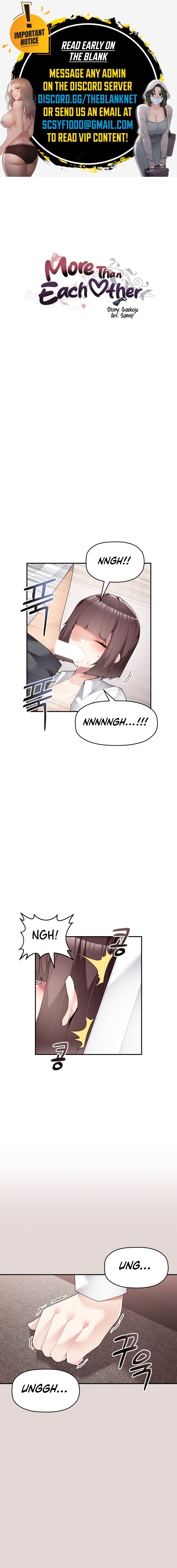 More of Each Other Manhwa - Chapter 22 Page 0