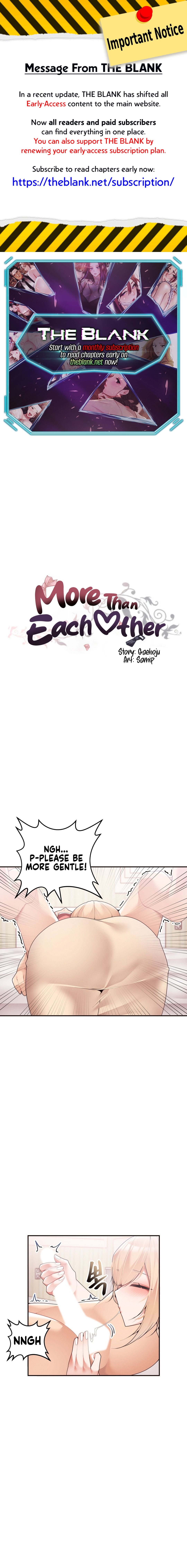 More of Each Other Manhwa - Chapter 10 Page 0