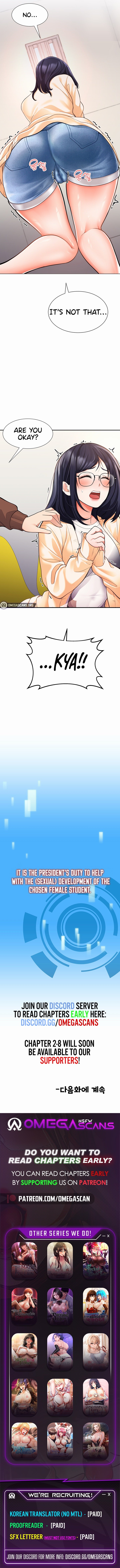 The Student Council President’s Hidden Task Is the (Sexual) Development of Female Students Manhwa - Chapter 1 Page 14