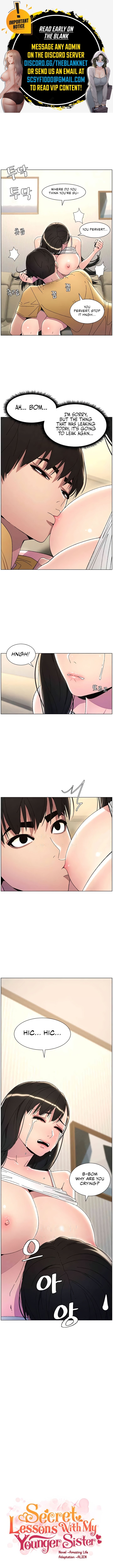 Secret Lessons With My Younger Sister Manhwa - Chapter 22 Page 0