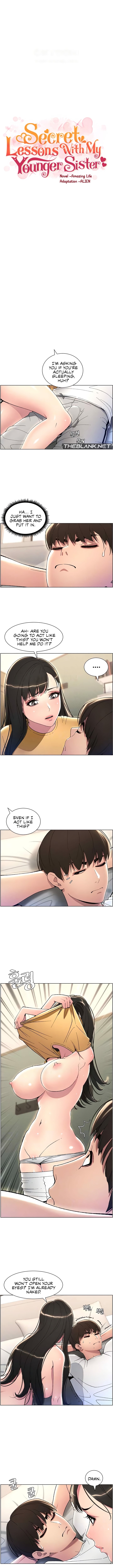 Secret Lessons With My Younger Sister Manhwa - Chapter 17 Page 1