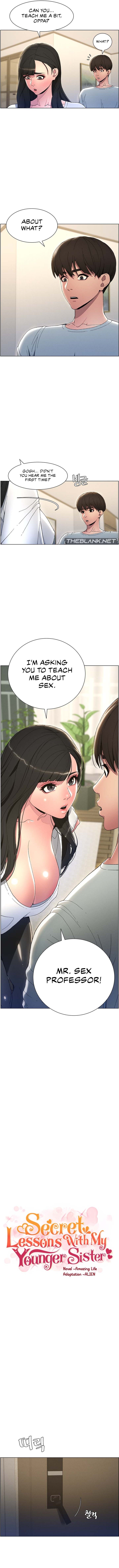 Secret Lessons With My Younger Sister Manhwa - Chapter 1 Page 7