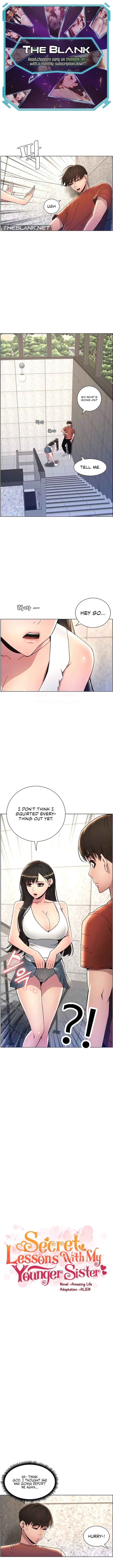 Secret Lessons With My Younger Sister Manhwa - Chapter 14 Page 0