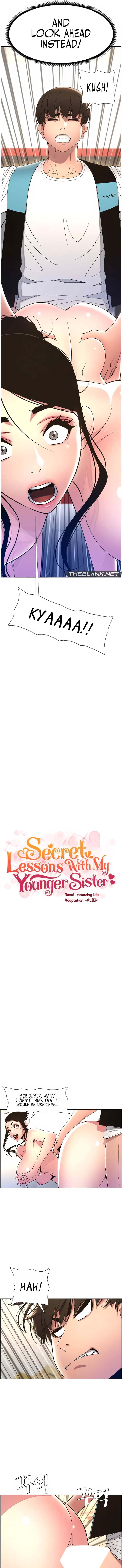 Secret Lessons With My Younger Sister Manhwa - Chapter 8 Page 1