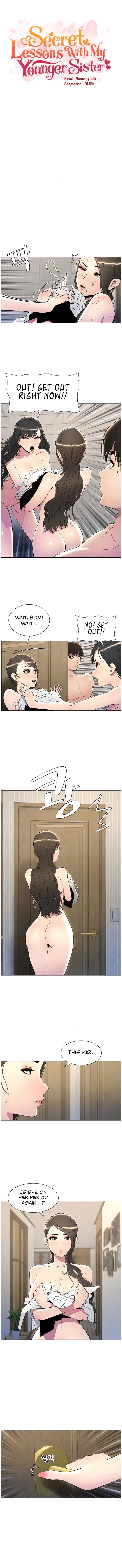 Secret Lessons With My Younger Sister Manhwa - Chapter 25 Page 1
