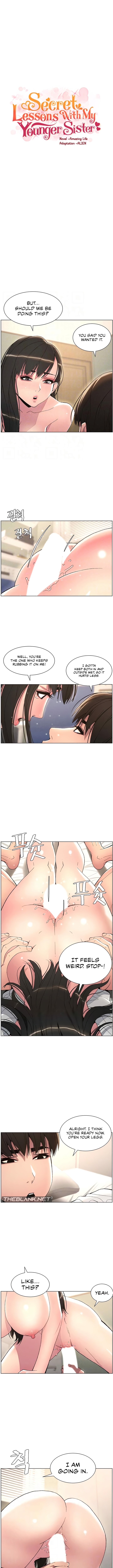 Secret Lessons With My Younger Sister Manhwa - Chapter 11 Page 1
