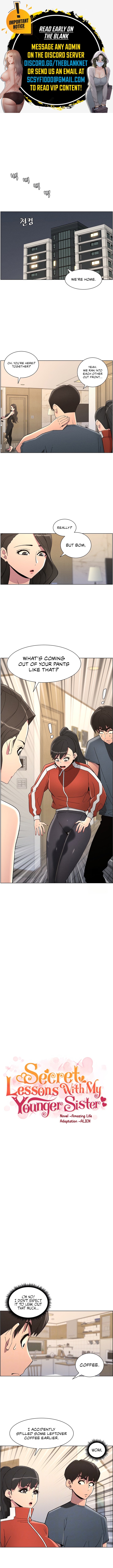 Secret Lessons With My Younger Sister Manhwa - Chapter 36 Page 0