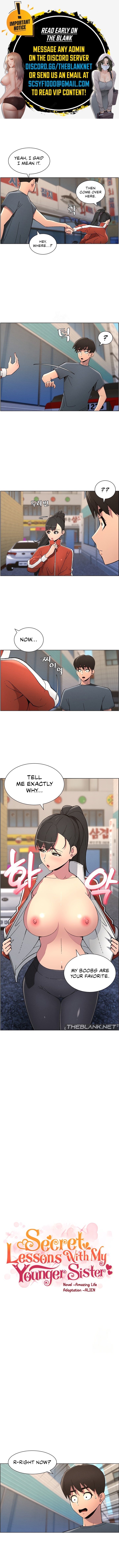 Secret Lessons With My Younger Sister Manhwa - Chapter 35 Page 0