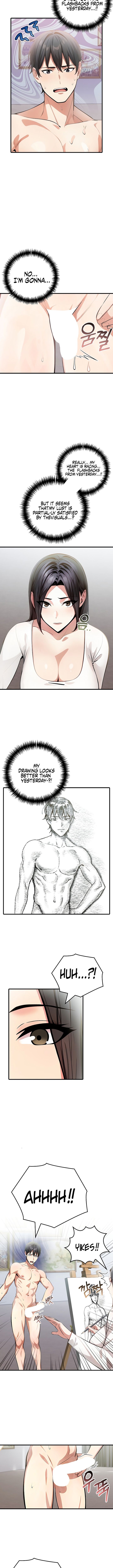 Sketching my Nude Professor Manhwa - Chapter 5 Page 9