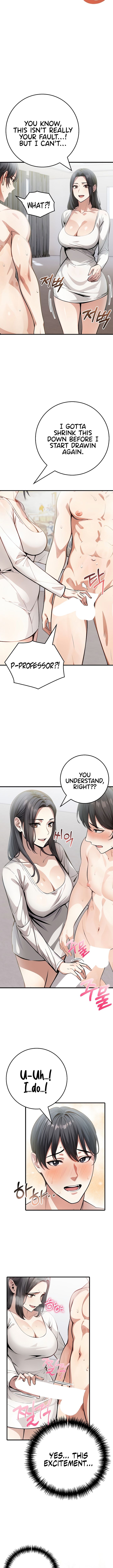 Sketching my Nude Professor Manhwa - Chapter 5 Page 11