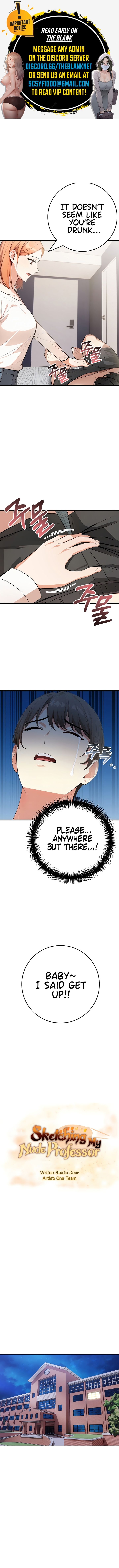 Sketching my Nude Professor Manhwa - Chapter 9 Page 0