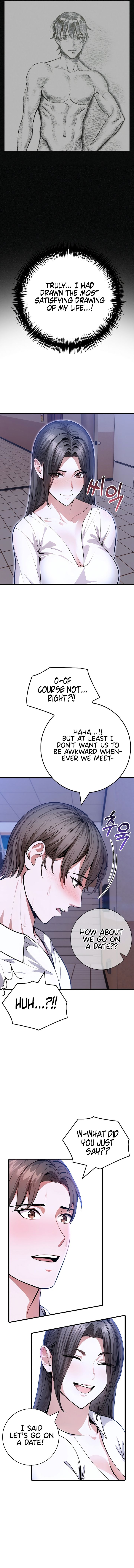 Sketching my Nude Professor Manhwa - Chapter 9 Page 6