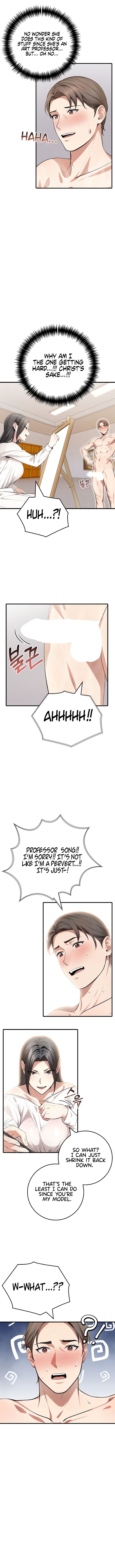 Sketching my Nude Professor Manhwa - Chapter 9 Page 8