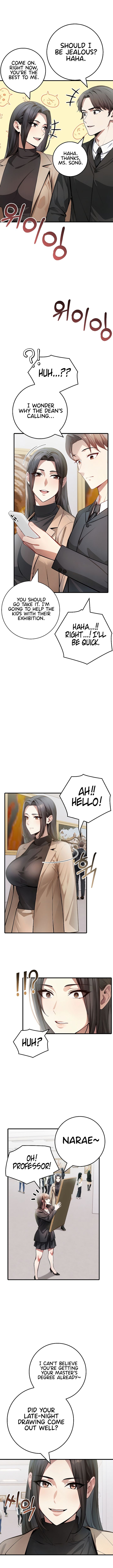 Sketching my Nude Professor Manhwa - Chapter 10 Page 7