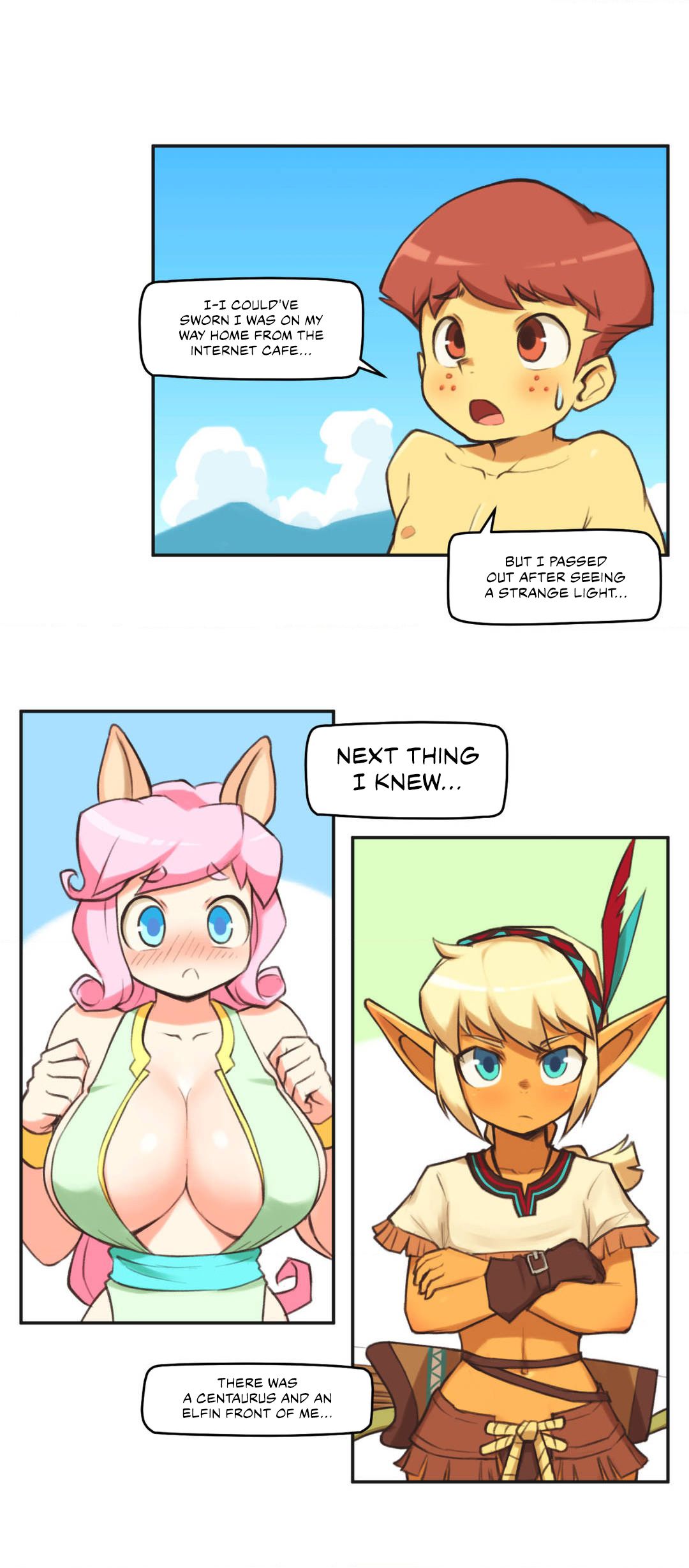 Humans from another world. Manhwa - Chapter 2 Page 1