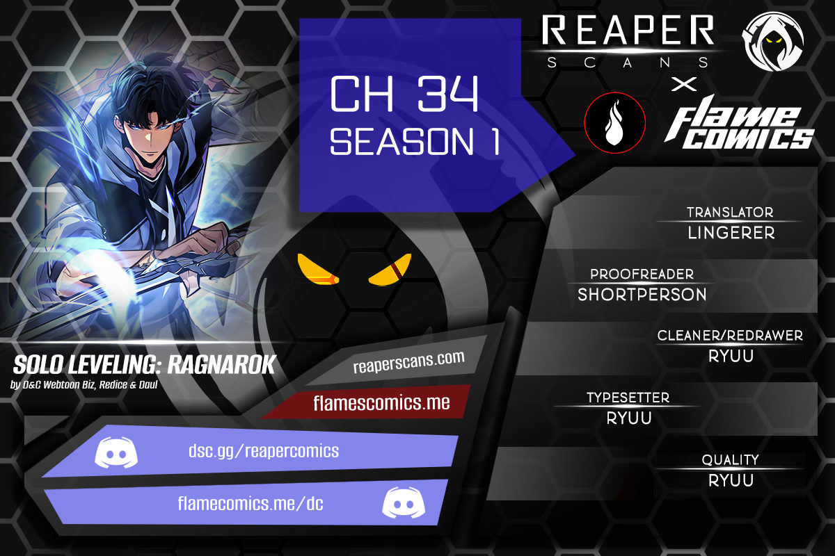 Solo Leveling: Ragnarok Manhwa - Chapter 34 Page 0