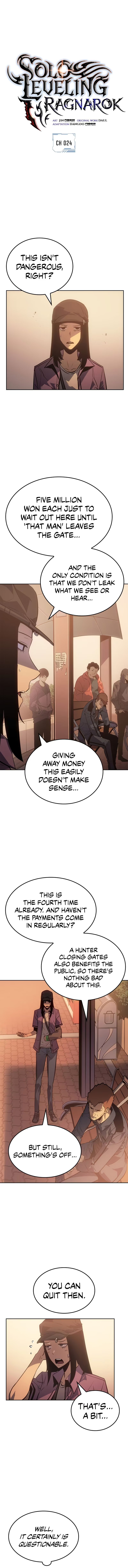 Solo Leveling: Ragnarok Manhwa - Chapter 24 Page 1