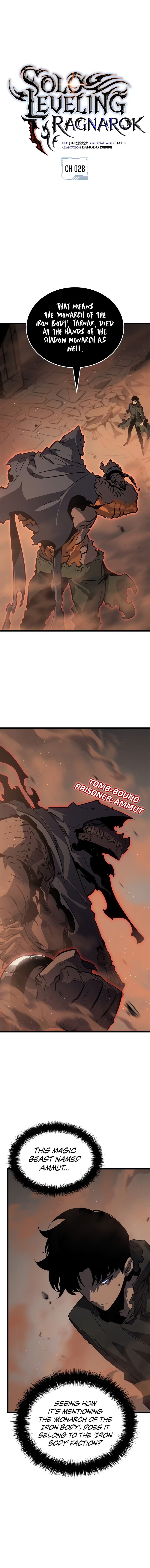 Solo Leveling: Ragnarok Manhwa - Chapter 28 Page 1