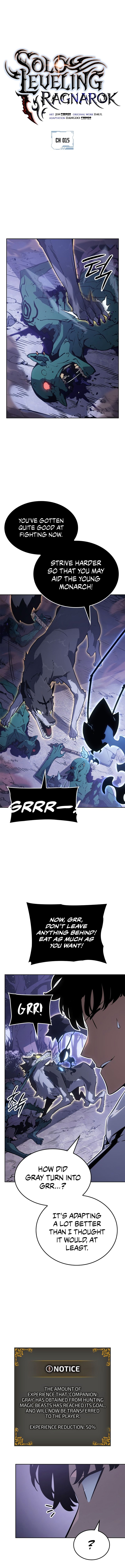 Solo Leveling: Ragnarok Manhwa - Chapter 15 Page 1