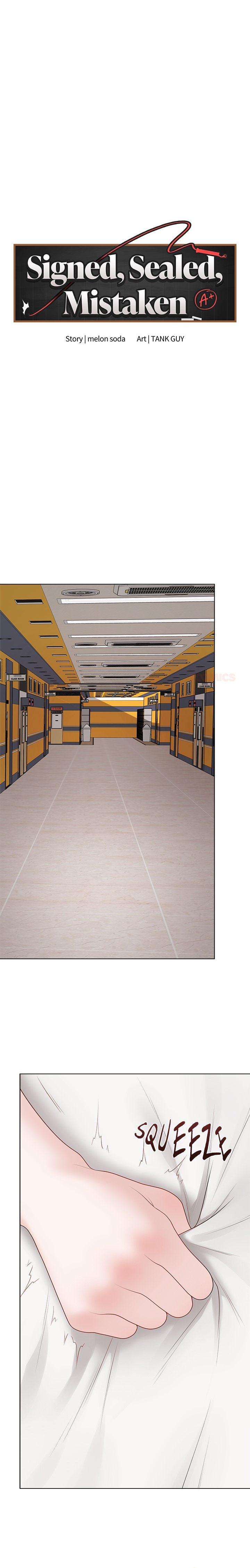 Signed, Sealed, Mistaken Manhwa - Chapter 36 Page 0